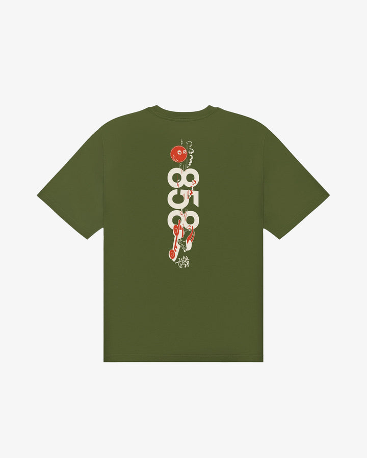 Malbon Torrey Pines Bermuda 858 Tee - Moss - Sun Diego Boardshop