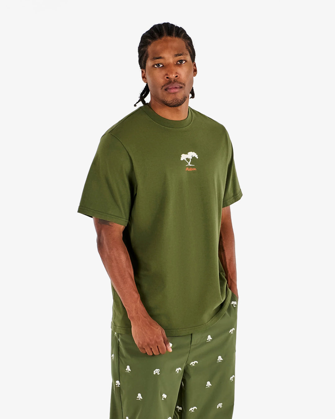 Malbon Torrey Pines Bermuda 858 Tee - Moss - Sun Diego Boardshop