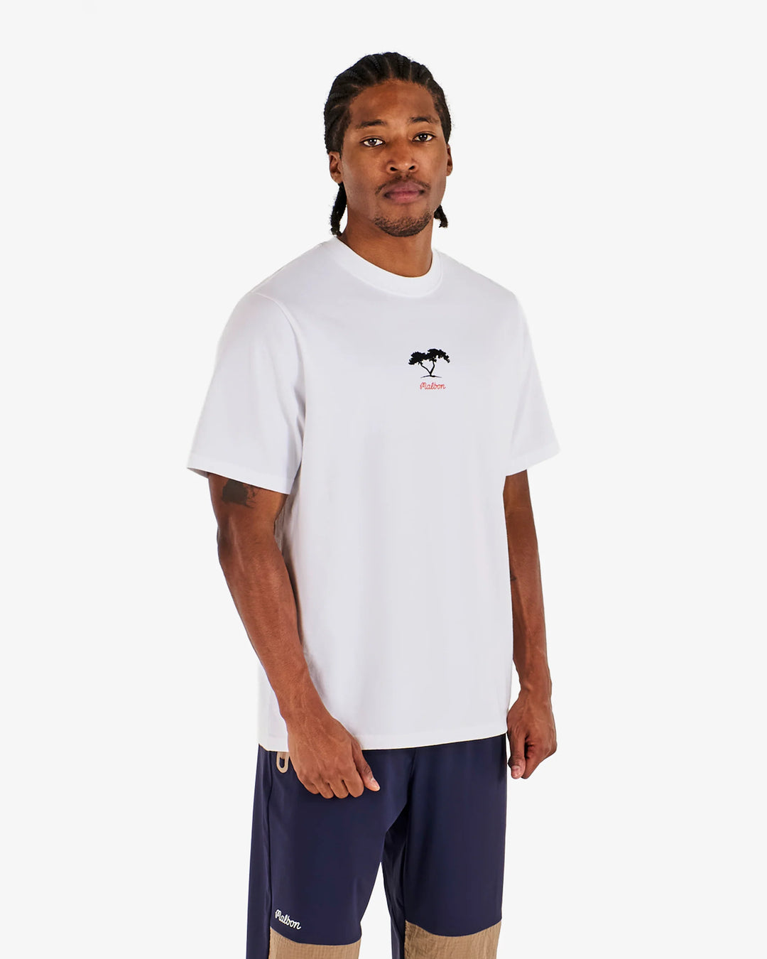 Malbon Torrey Pines Bermuda 858 Tee - White - Sun Diego Boardshop