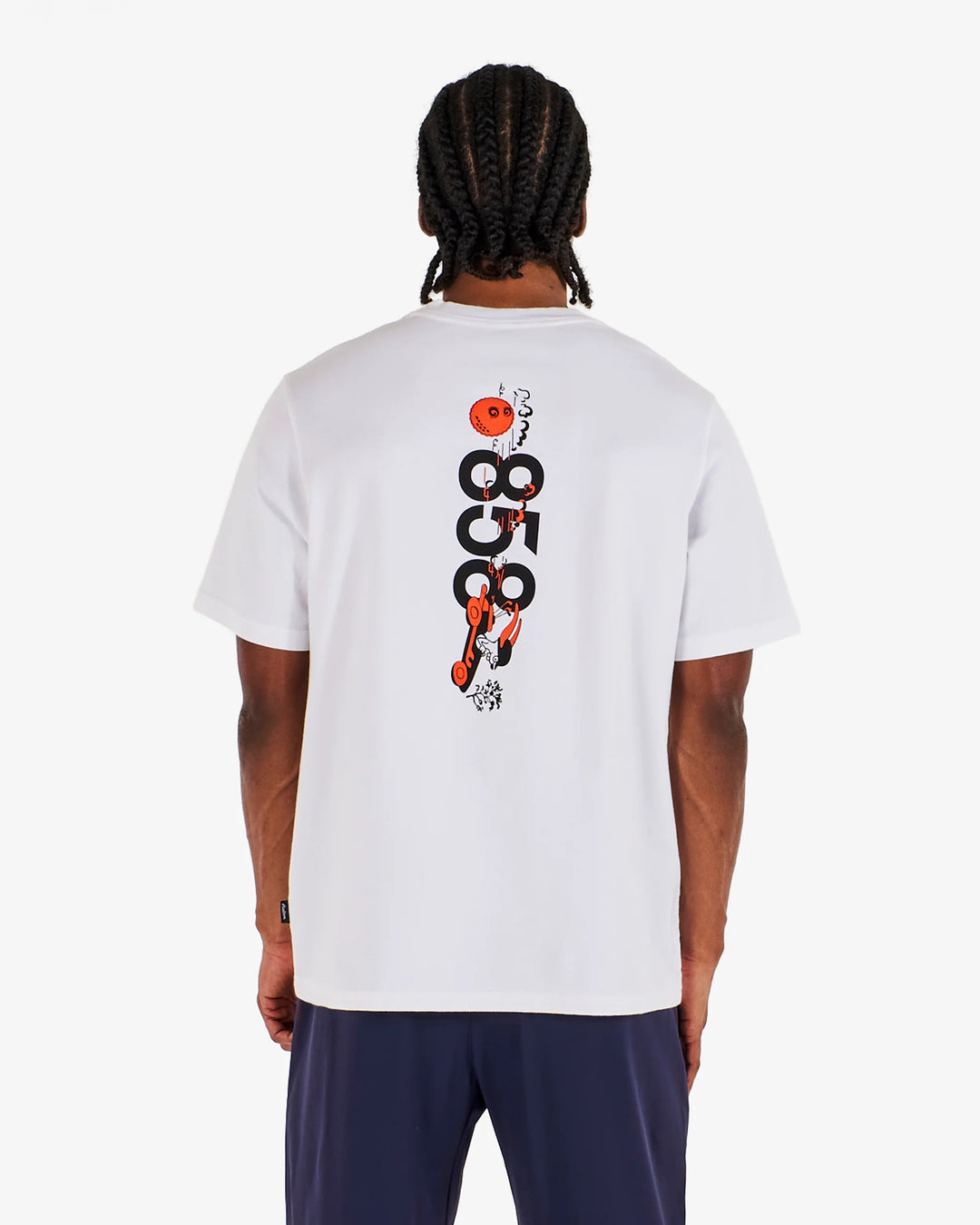 Malbon Torrey Pines Bermuda 858 Tee - White - Sun Diego Boardshop