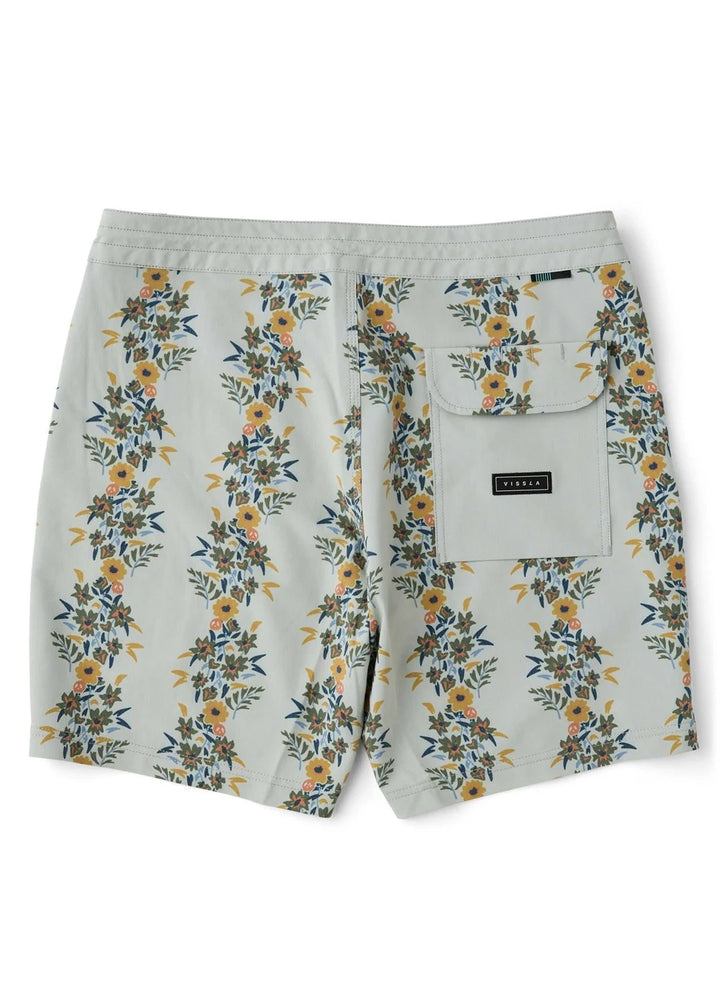 Vissla Men's Voodoo Vines 17.5" Boardshort - Bone