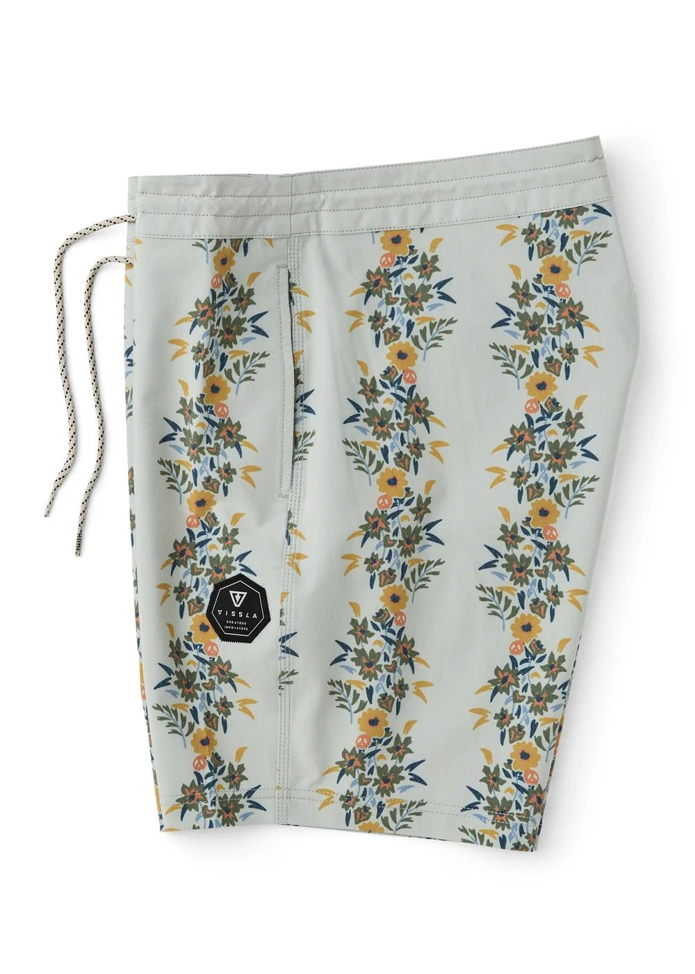 Vissla Men's Voodoo Vines 17.5" Boardshort - Bone