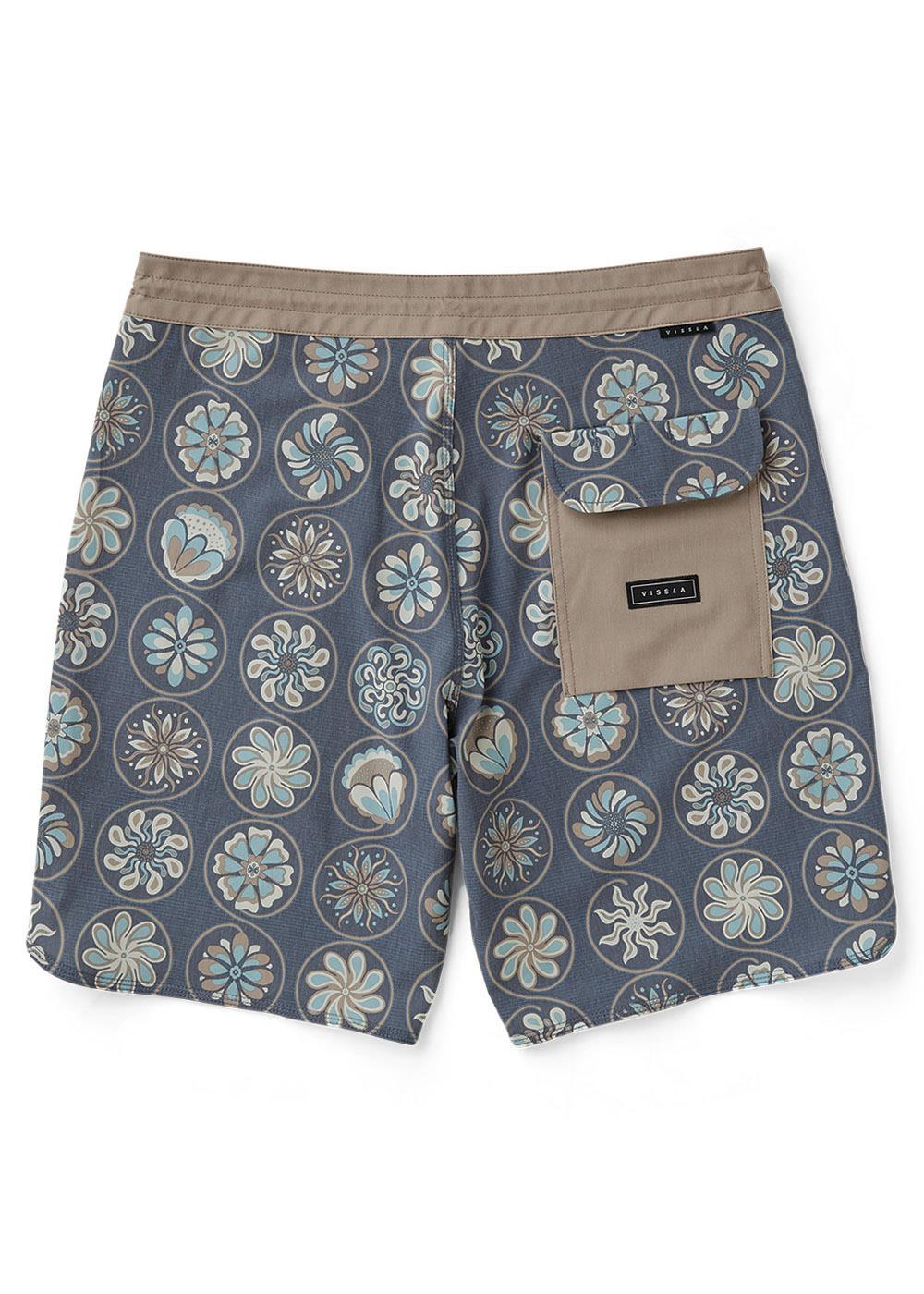 Vissla Sun Medallions 18.5" Boardshort - Graphite - Sun Diego Boardshop