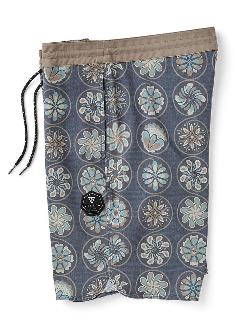 Vissla Sun Medallions 18.5" Boardshort - Graphite - Sun Diego Boardshop