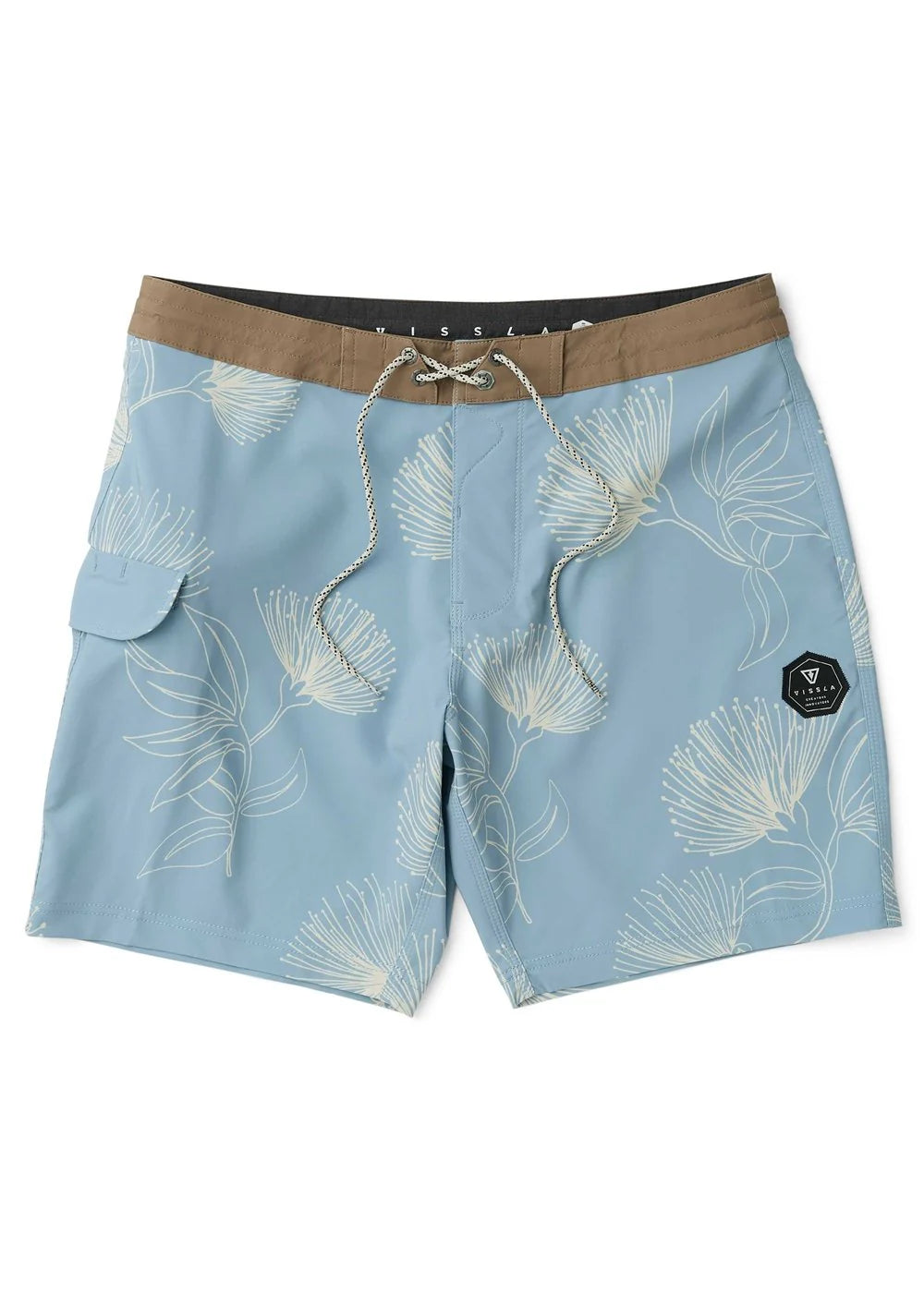 Vissla Men's Happy Hours 18.5" Boardshort - Faded Denim