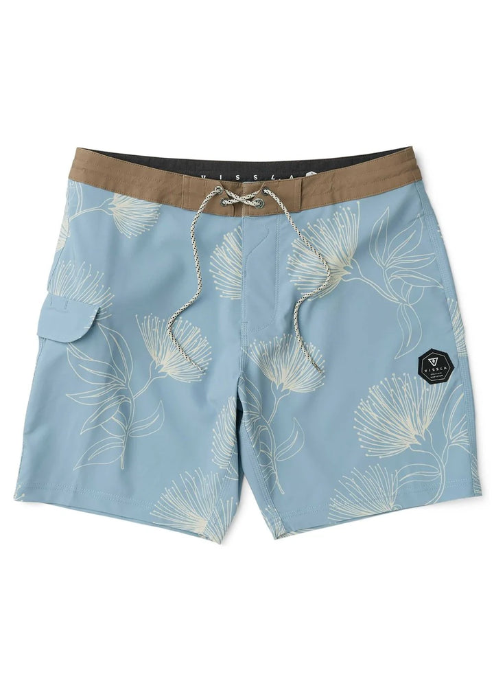 Vissla Men's Happy Hours 18.5" Boardshort - Faded Denim