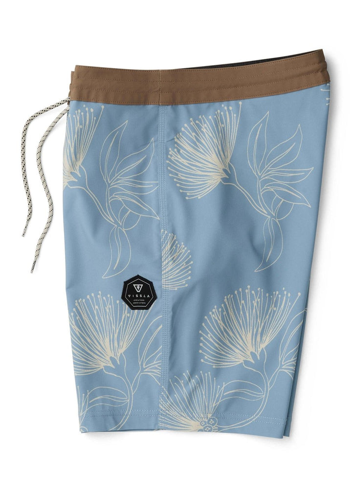 Vissla Men's Happy Hours 18.5" Boardshort - Faded Denim