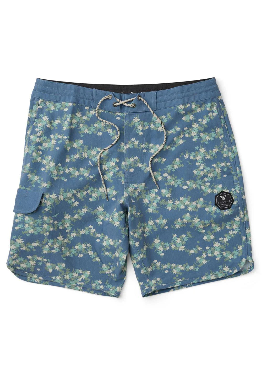Vissla Men's Tropicanica 18.5" Boardshort - Blue Haze