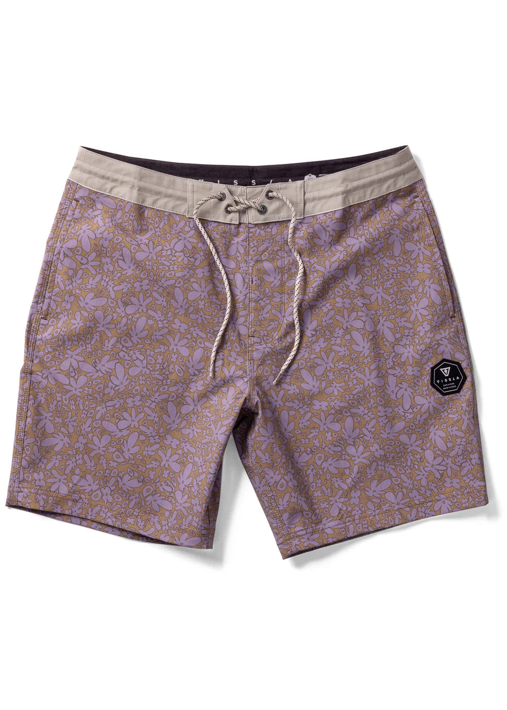 Vissla SUPERBLOOM 17.5" BOARDSHORT - DUSTY LILAC - Sun Diego Boardshop