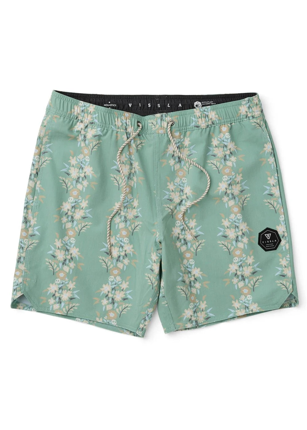 Vissla Men's Voodoo Vines 16.5" Ecolastic - Aloe