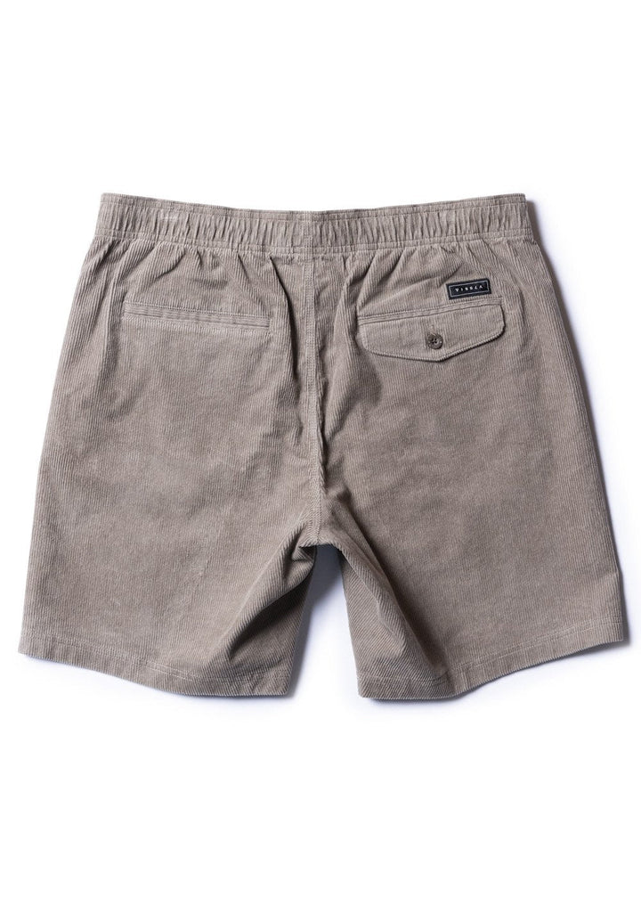 Vissla No See Ums Cord Eco 17" Elastic Walkshort - DRIFTWOOD - Sun Diego Boardshop