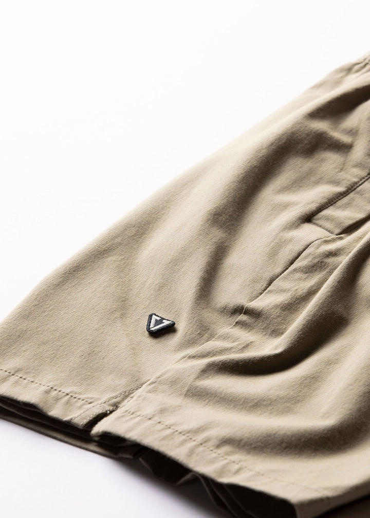 Vissla Alto 18" Hybrid Elastic Walkshort - Dark Khaki - Sun Diego Boardshop