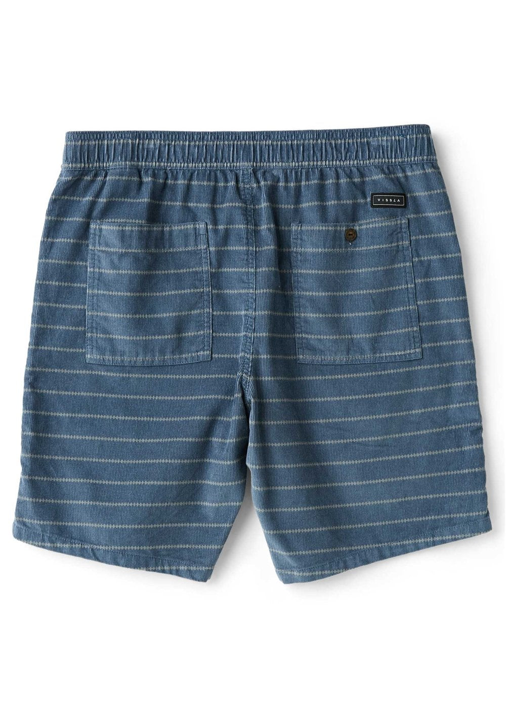 Vissla Rails Cord 18" Elastic Walkshort - Blue Haze - Sun Diego Boardshop