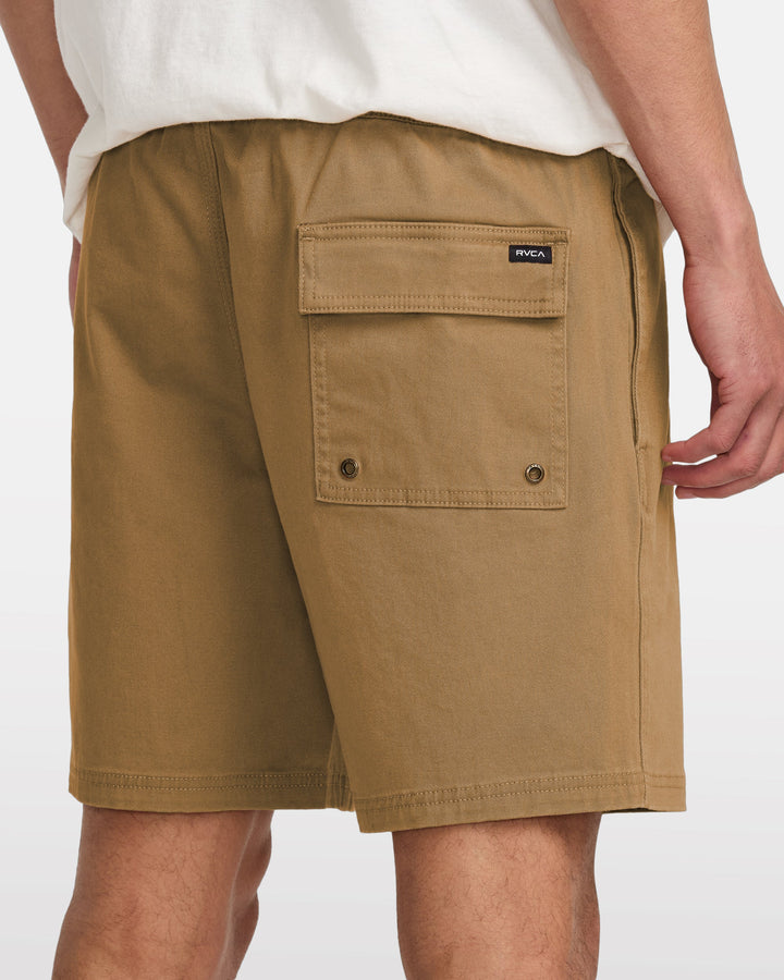 RVCA Escape Elastic Short - Camel - Sun Diego Boardshop
