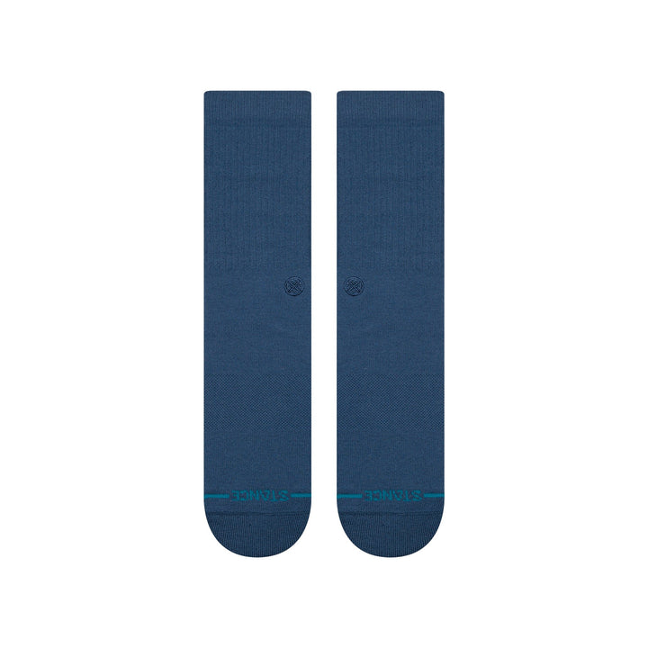 Stance Icon Crew Socks - DARK ROYAL - Sun Diego Boardshop