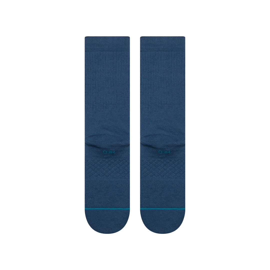 Stance Icon Crew Socks - DARK ROYAL - Sun Diego Boardshop