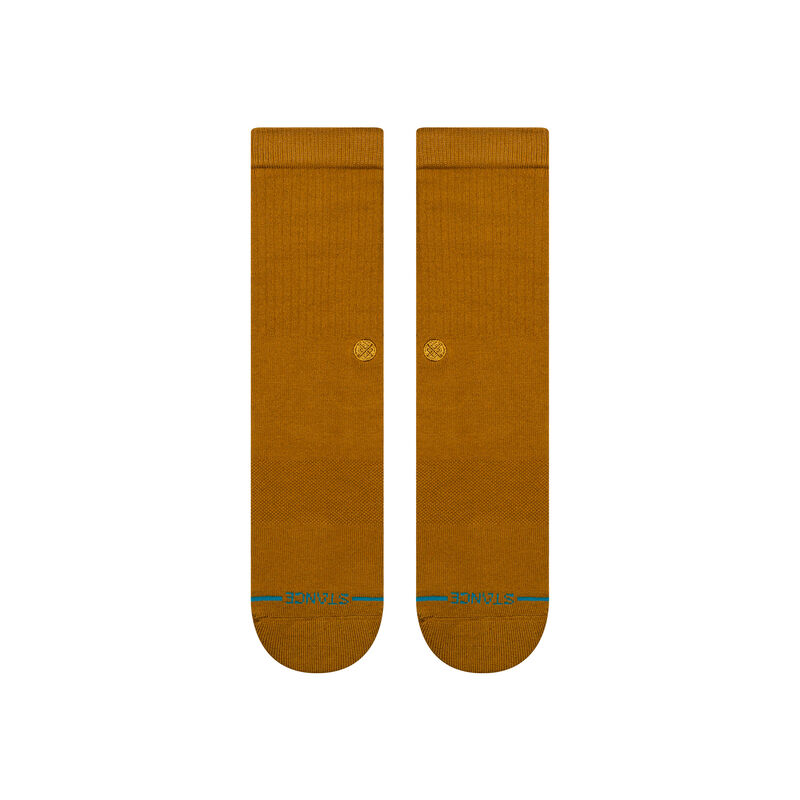 Stance Icon Crew Socks - GOLD CANVAS - Sun Diego Boardshop