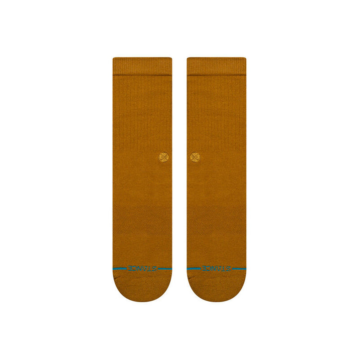 Stance Icon Crew Socks - GOLD CANVAS - Sun Diego Boardshop