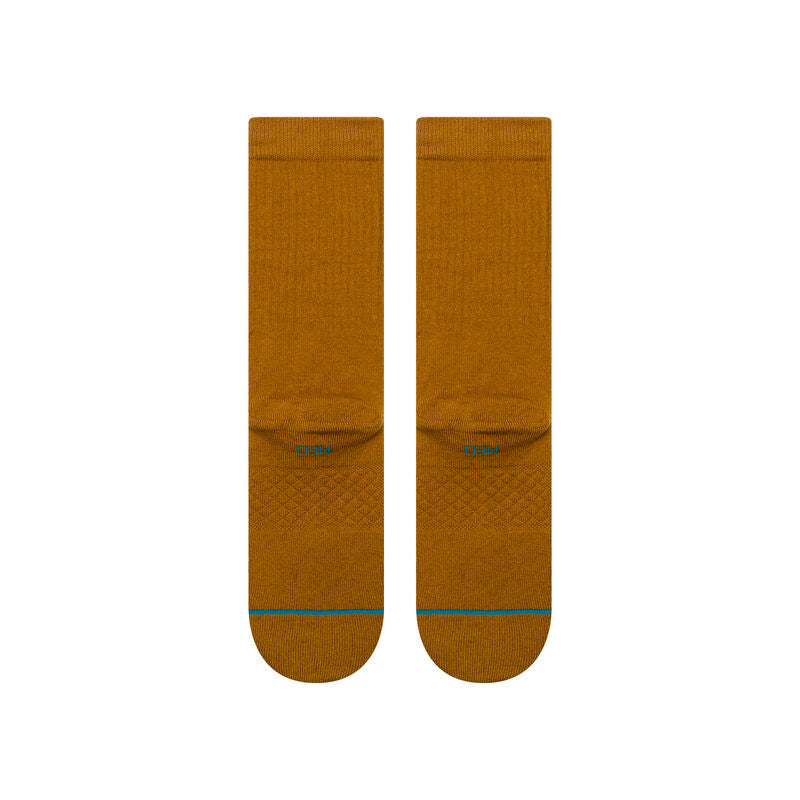 Stance Icon Crew Socks - GOLD CANVAS - Sun Diego Boardshop