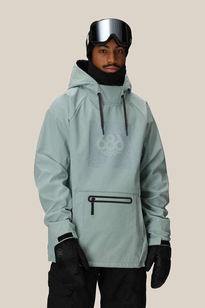 686 Waterproof Hoody - Dusty Marine - Sun Diego Boardshop