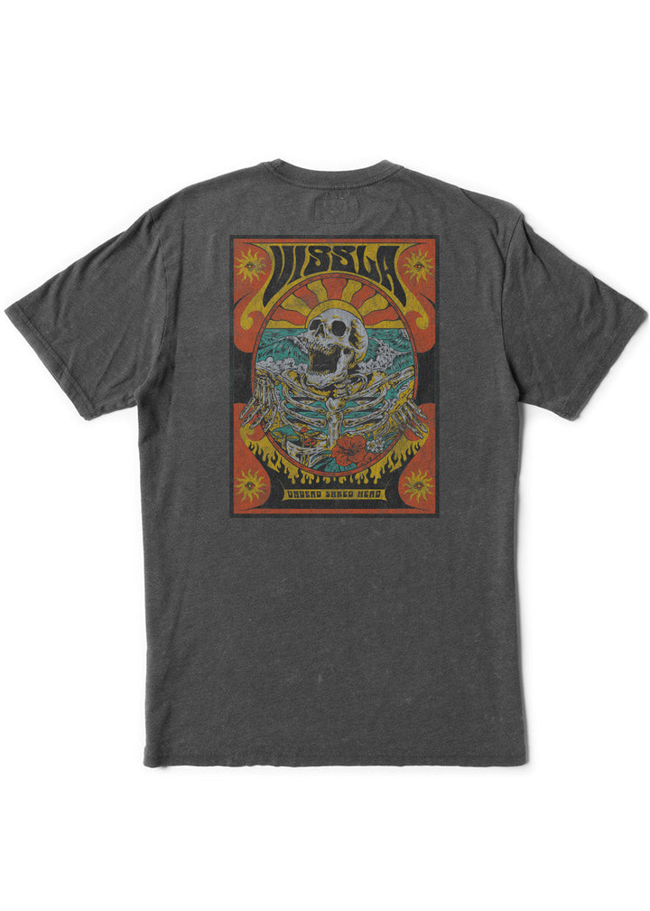 Vissla Undead Shred Head Ss Tee - PHANTOM - Sun Diego Boardshop