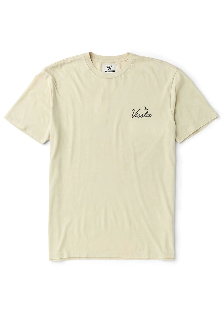 Vissla Men's Sunset Shadows Cosmic Wash Ss Tee - Dune