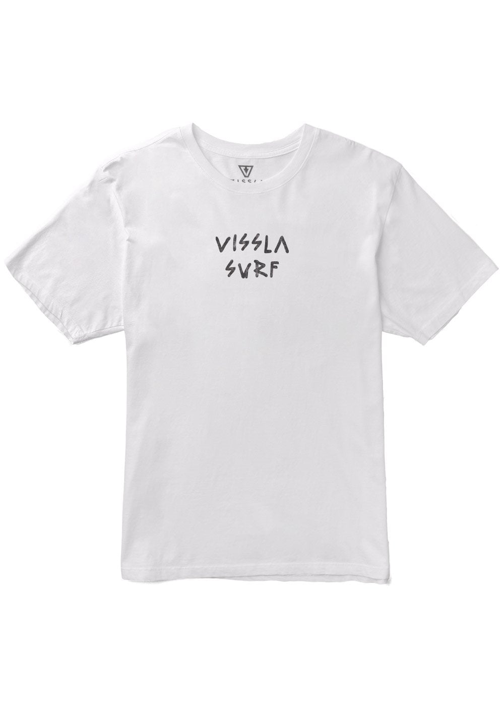 Vissla BURNT UP ORGANIC TEE - WHITE - Sun Diego Boardshop