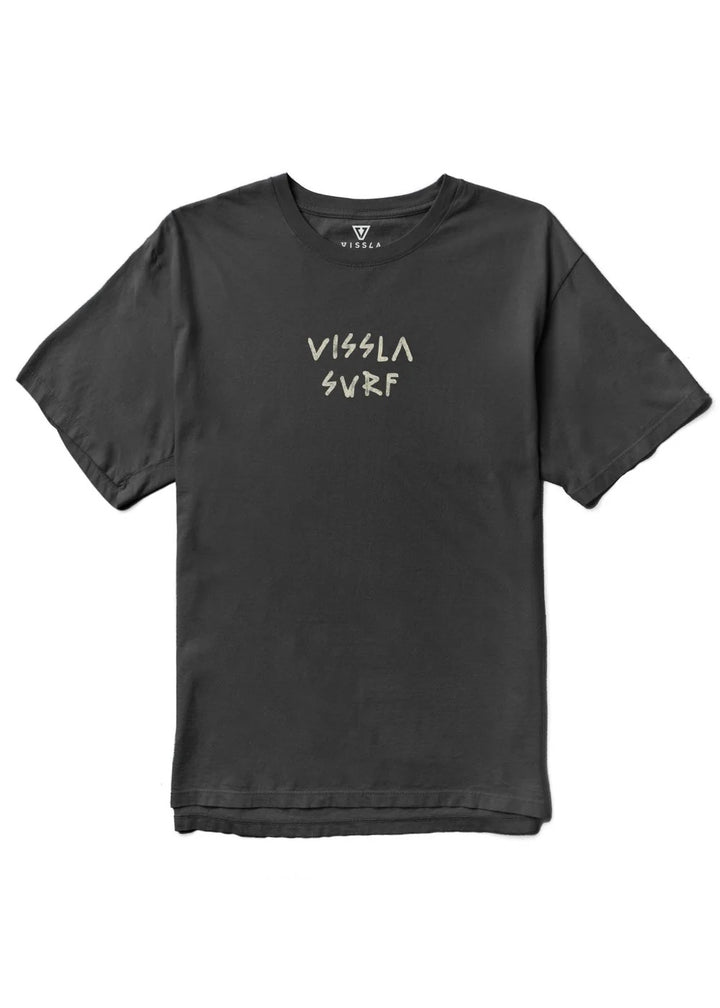 Vissla BURNT UP ORGANIC TEE - PHANTOM - Sun Diego Boardshop