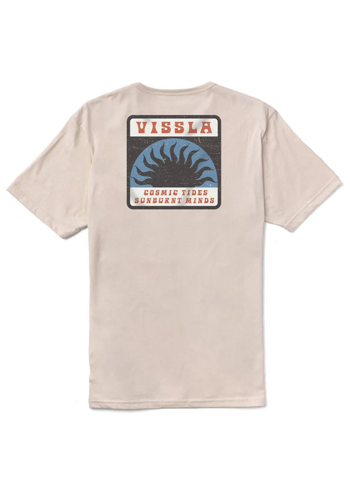 Vissla COSMIC TIDES ORGANIC TEE - BONE - Sun Diego Boardshop