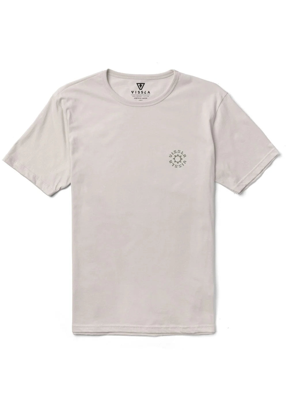 Vissla MIZARU ORGANIC TEE - BONE - Sun Diego Boardshop