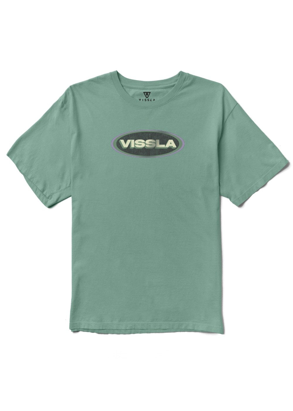 Vissla Occular Organic Tee - JADE - Sun Diego Boardshop