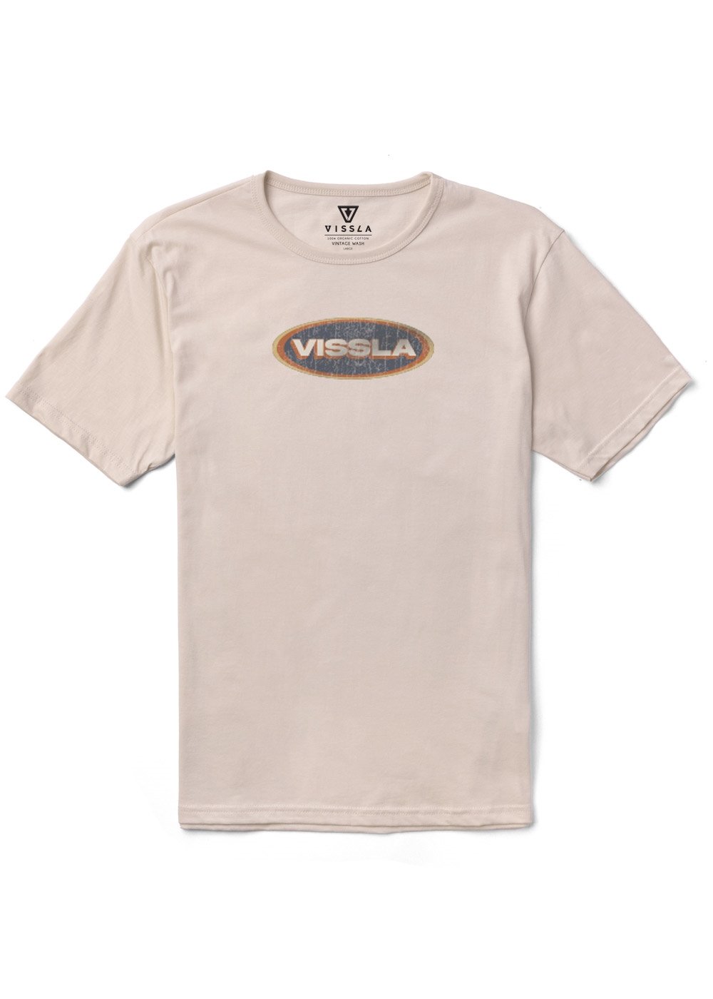 Vissla Occular Organic Tee - BONE - Sun Diego Boardshop