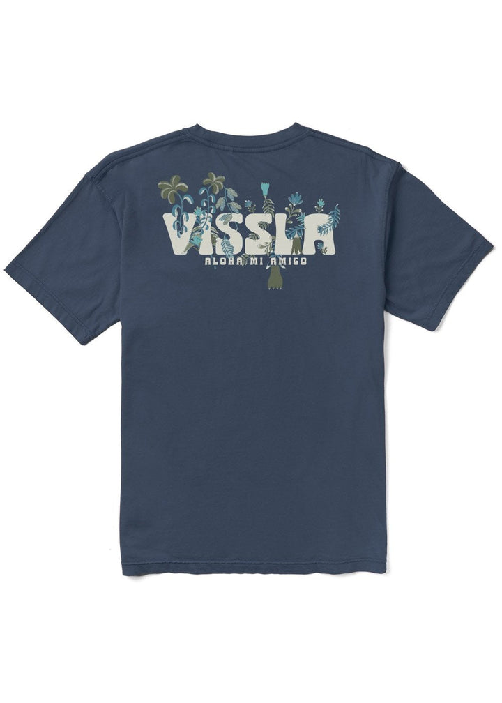 Vissla Scavenger Organic Tee - DARK DENIM - Sun Diego Boardshop