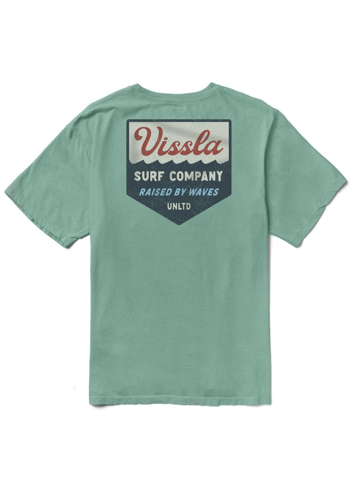 Vissla Sea Shield Organic Tee - JADE - Sun Diego Boardshop