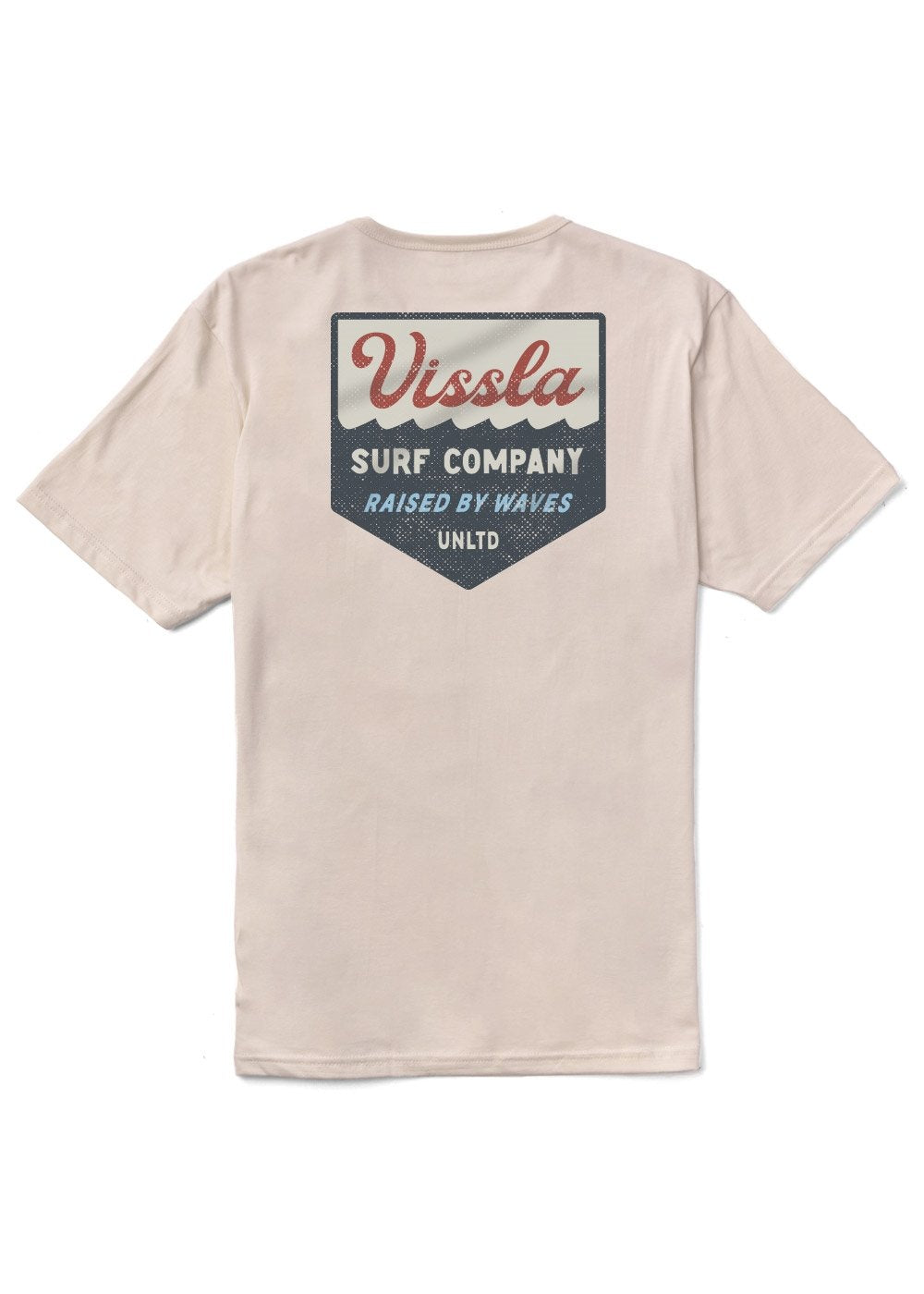 Vissla Sea Shield Organic Tee - BONE - Sun Diego Boardshop