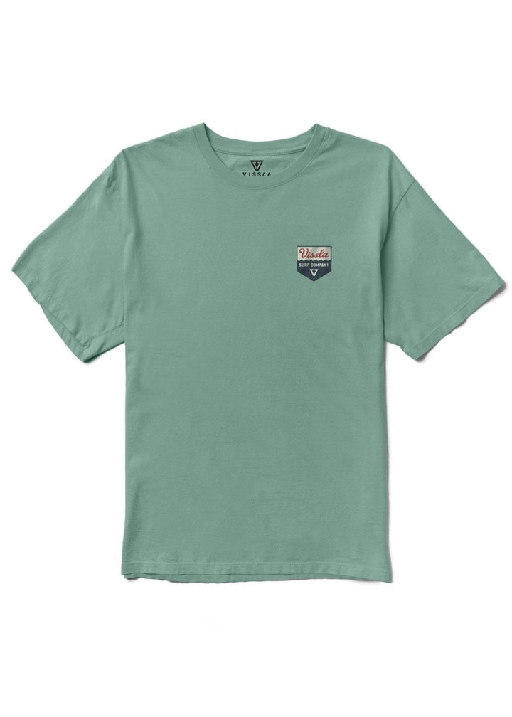 Vissla Sea Shield Organic Tee - JADE - Sun Diego Boardshop