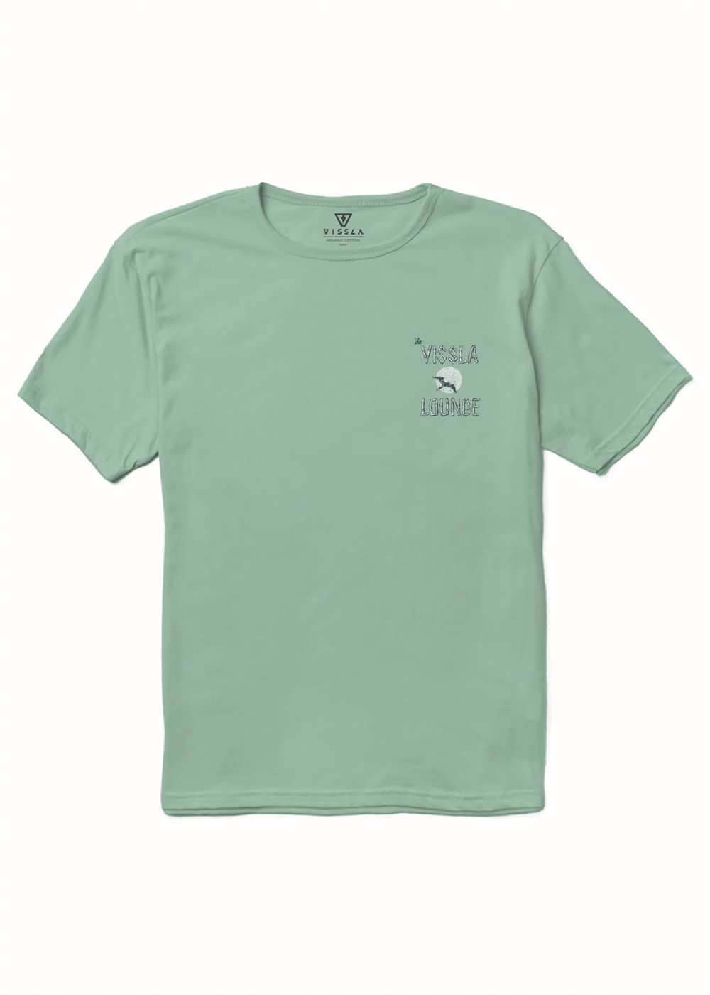 Vissla Tiki Lounge Organic Tee - Jade - Sun Diego Boardshop