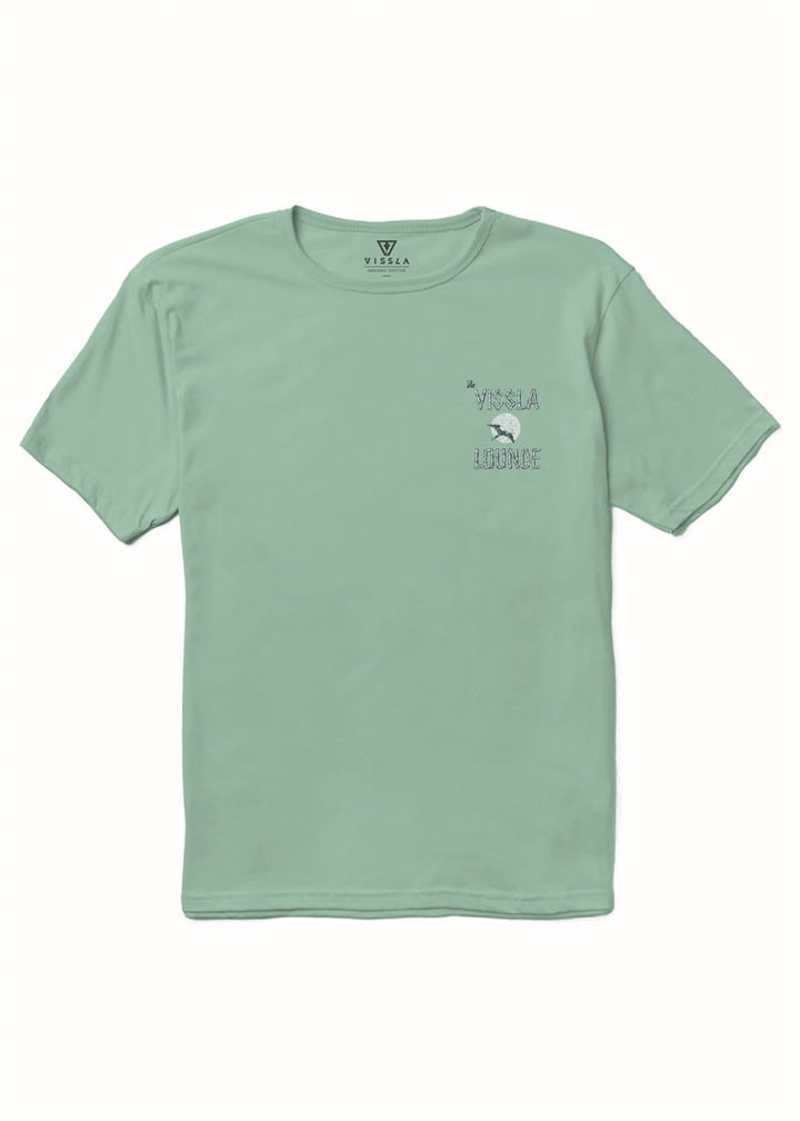 Vissla Tiki Lounge Organic Tee - Jade - Sun Diego Boardshop