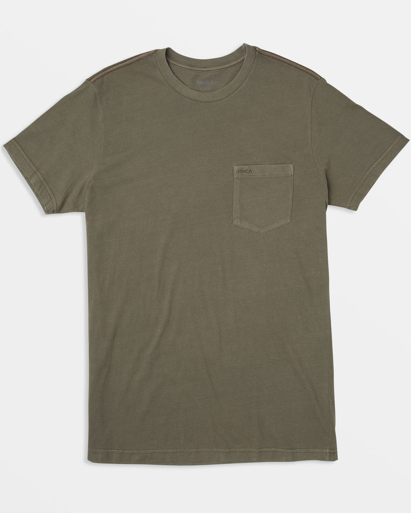 RVCA PTC II PIGMENT TEE - ALOE - Sun Diego Boardshop