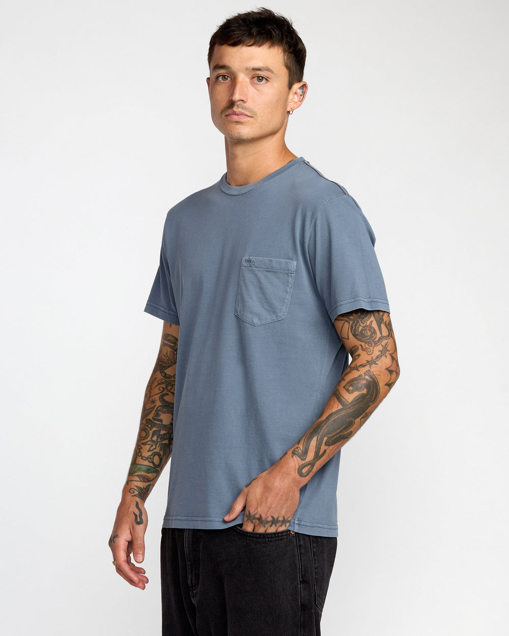 RVCA Ptc 2 Pigment Short Sleeve - Vintage Navy - Sun Diego Boardshop