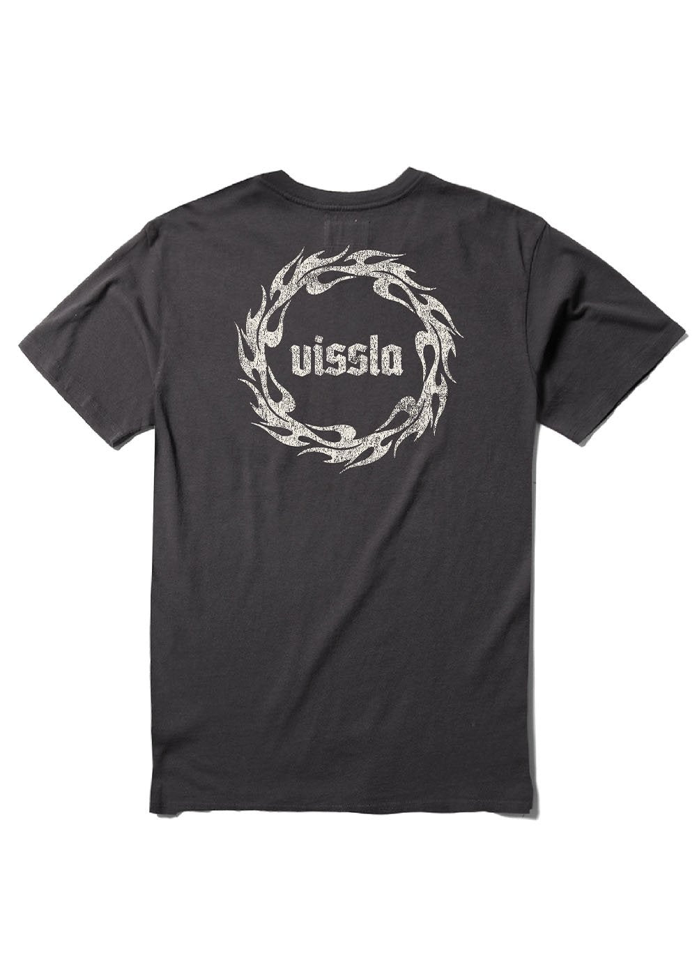 Vissla Ring Of Fire Short Sleeve Tee - Phantom - Sun Diego Boardshop