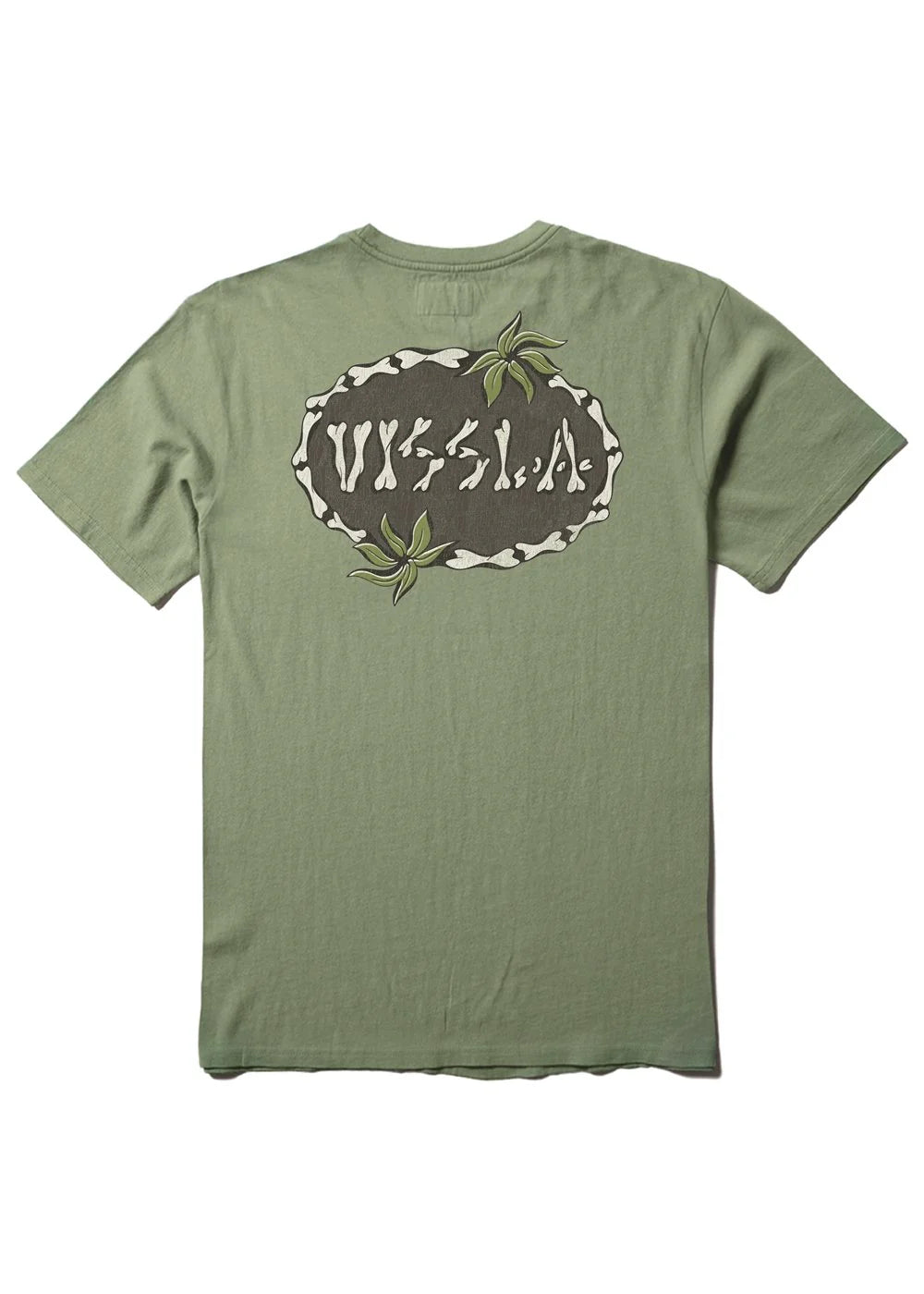 Vissla Men's Bone Cove SS Heavyweight Tee - Sage