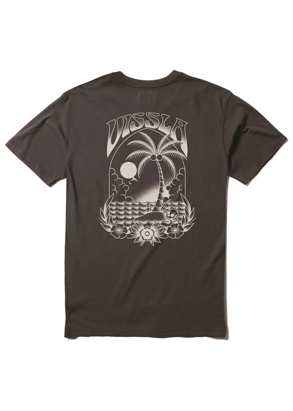 Vissla Marooned Short Sleeve Tee - Phantom - Sun Diego Boardshop