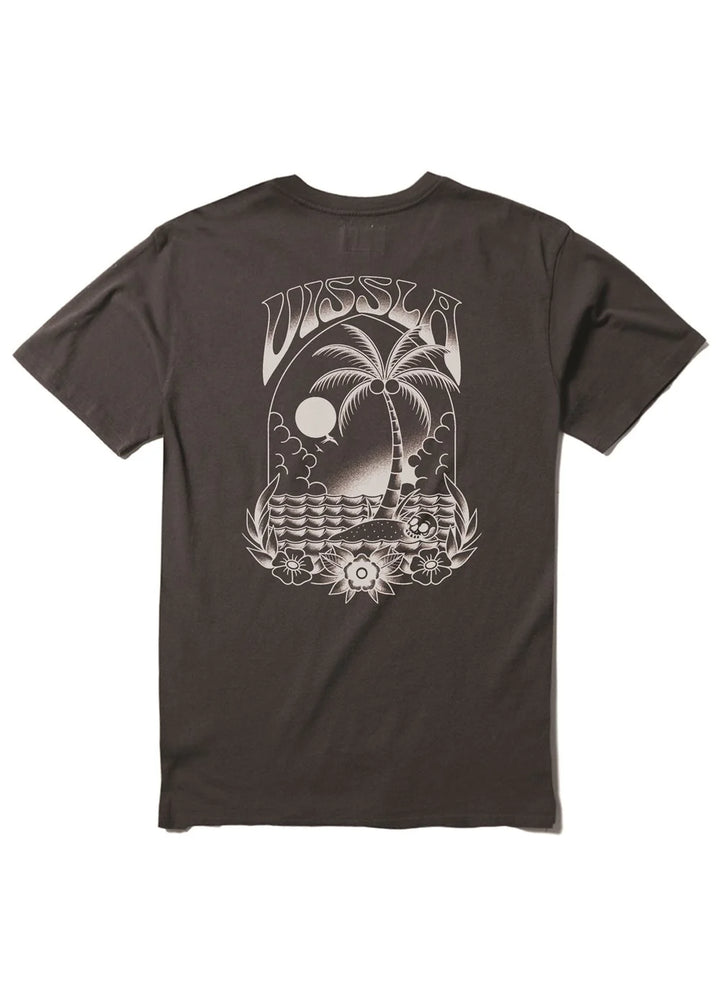 Vissla Marooned Short Sleeve Tee - Phantom - Sun Diego Boardshop