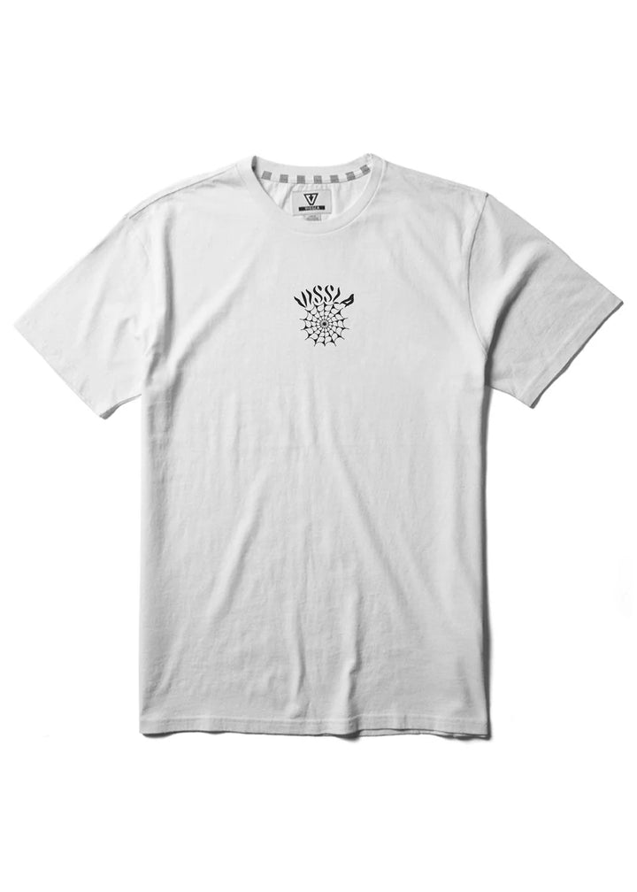 Vissla Men's Arachnid SS Heavyweight Tee - White
