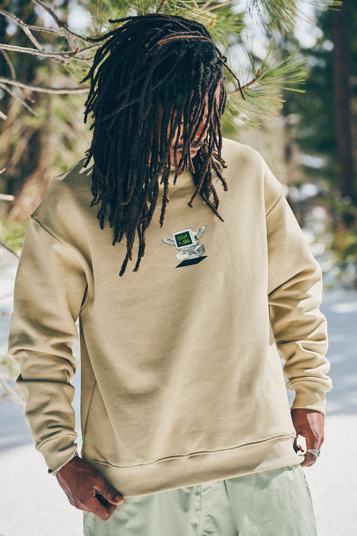 686 Huf Premium Heavyweight Crew Sweatshirt - Huf Elm - Sun Diego Boardshop