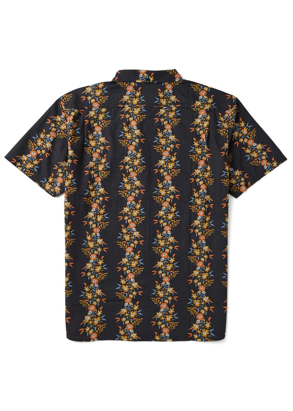 Vissla Men's Voodoo Vines Hybrid Eco Short Sleeve Shirt - Phantom