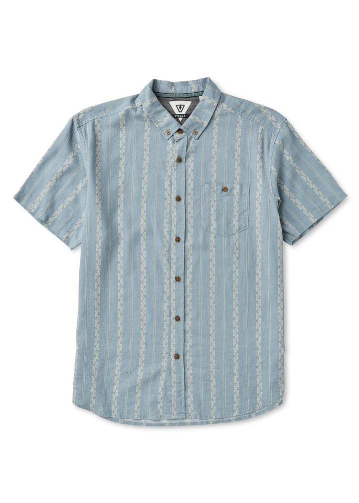 Vissla Four Doors Short Sleeve Shirt - Light Slate - Sun Diego Boardshop