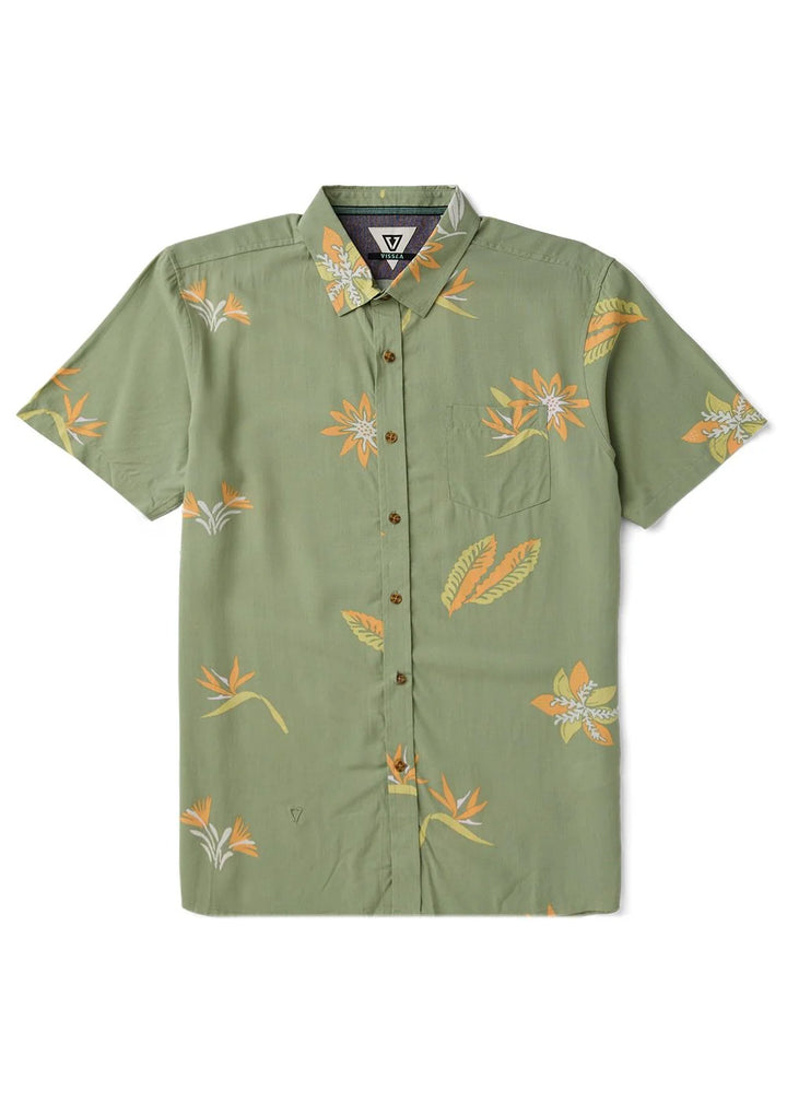Vissla Men's Tonga Shores Short Sleeve Shirt - Sage