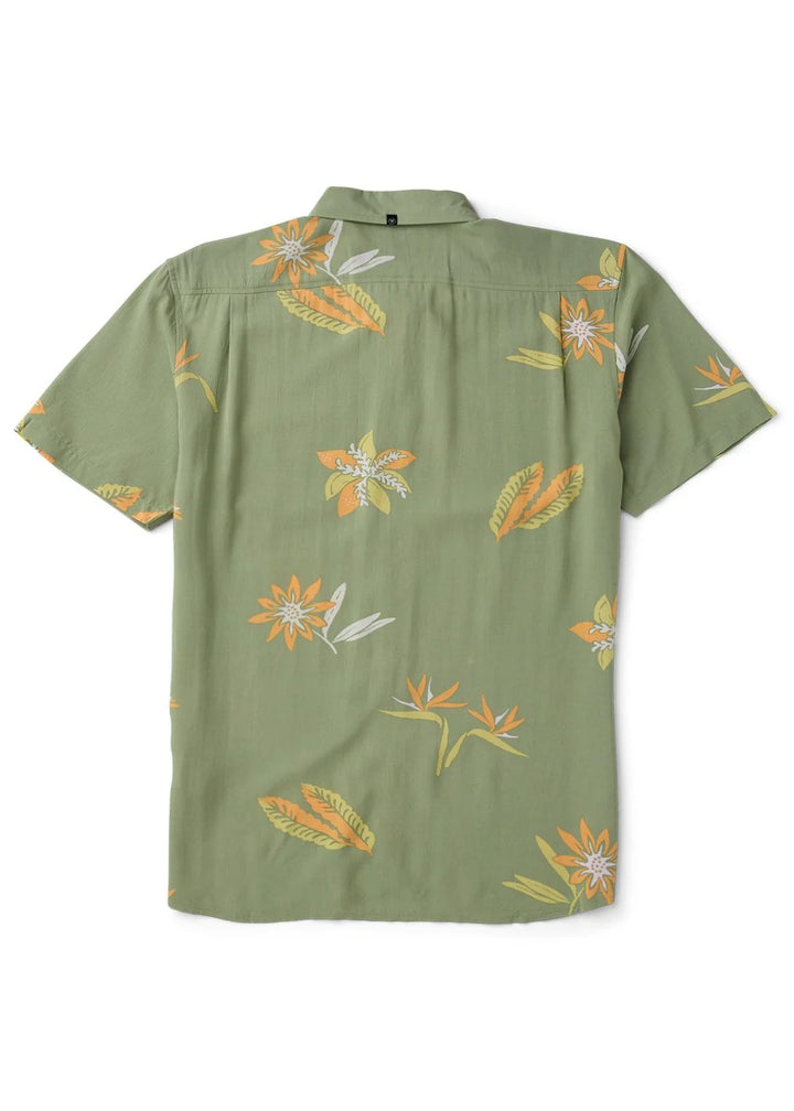 Vissla Men's Tonga Shores Short Sleeve Shirt - Sage